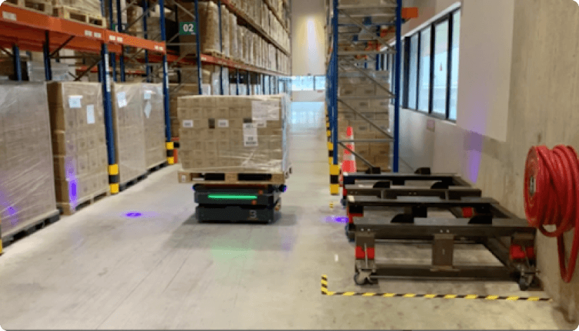 MAG Pallet Lifter for Warehouse Inbound Put-away